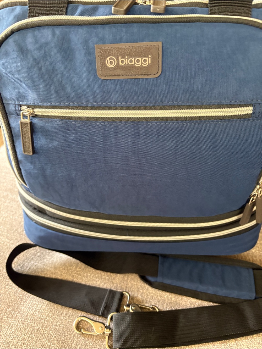 BIAGGI Zipsak Boost Underseat Plane Packable Expandable Rolling Luggage Suitcase